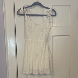 Hello Molly White Mini Dress